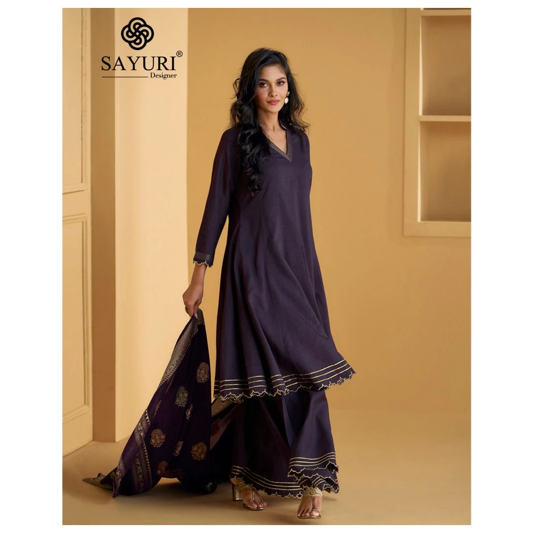 Sayuri Designer Mandira Pure Silk Wholesale Designer Readymade Salwar Suit Catalog — Wholesale Readymade Suit, Sayuri Designer wholesale from Surat - Gallery Image 3